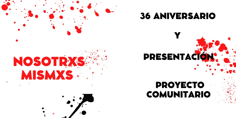 La cooperativa Plataforma d'Iniciativas Sociales celebra el 36é aniversari i presentació del projecte comunitari "Nosotrxs mismxs"